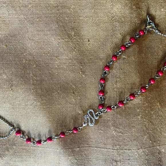 Rachel Roy angel wing snake pavé necklace set - Picture 7 of 8